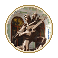 Скульптуры Церетели на грузинской площади. Владимир Высоцкий